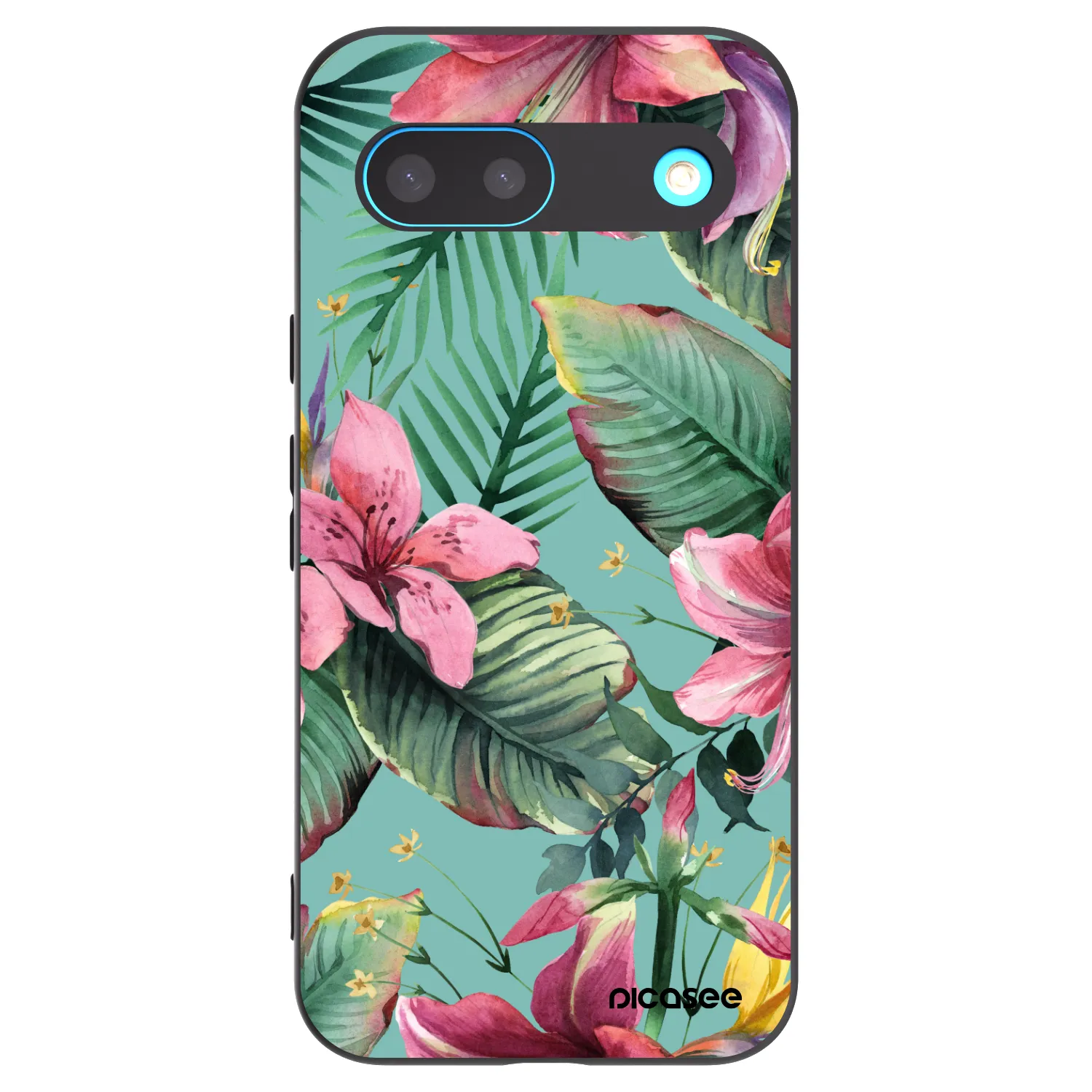 Picasee husă neagră din silicon pentru Google Pixel 8 - Hawaii