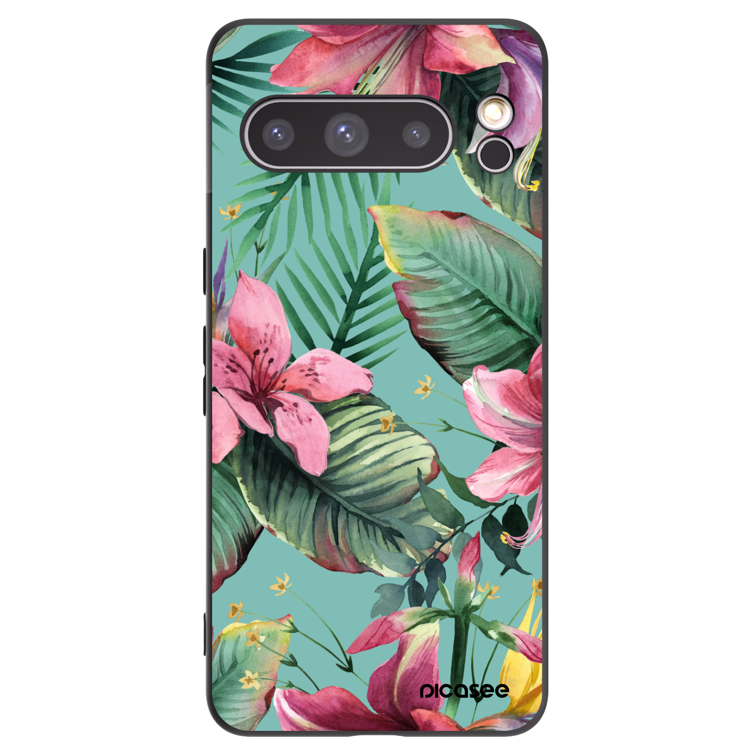 Picasee husă neagră din silicon pentru Google Pixel 8 Pro - Hawaii