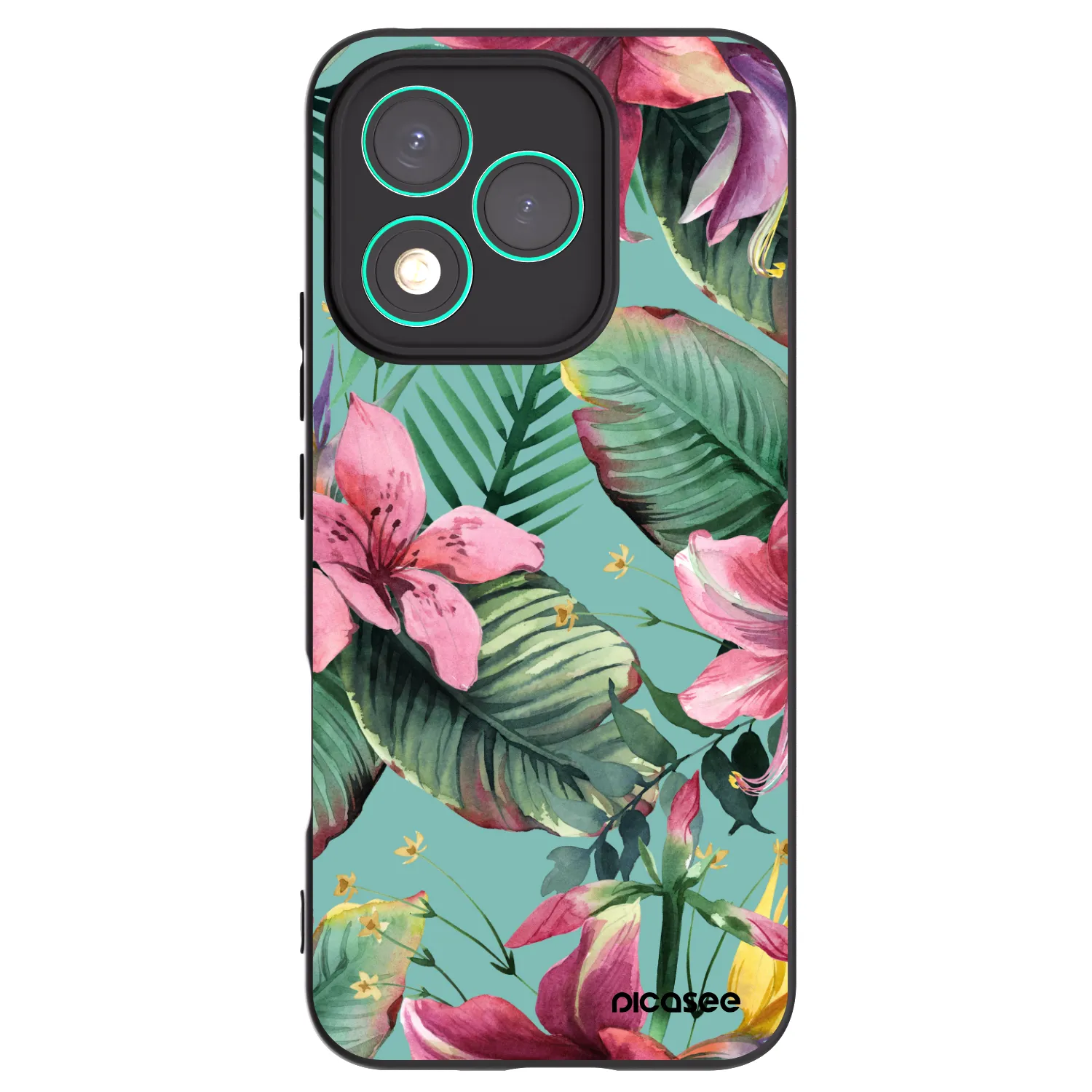 Picasee husă neagră din silicon pentru Honor 400 Lite 5G - Hawaii
