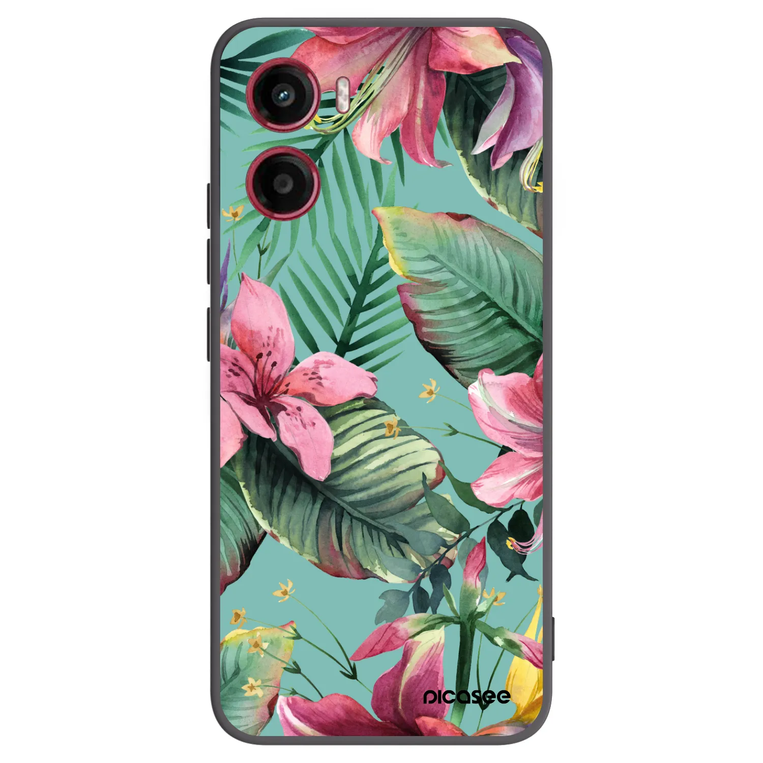 Picasee husă neagră din silicon pentru Motorola Moto G05 - Hawaii