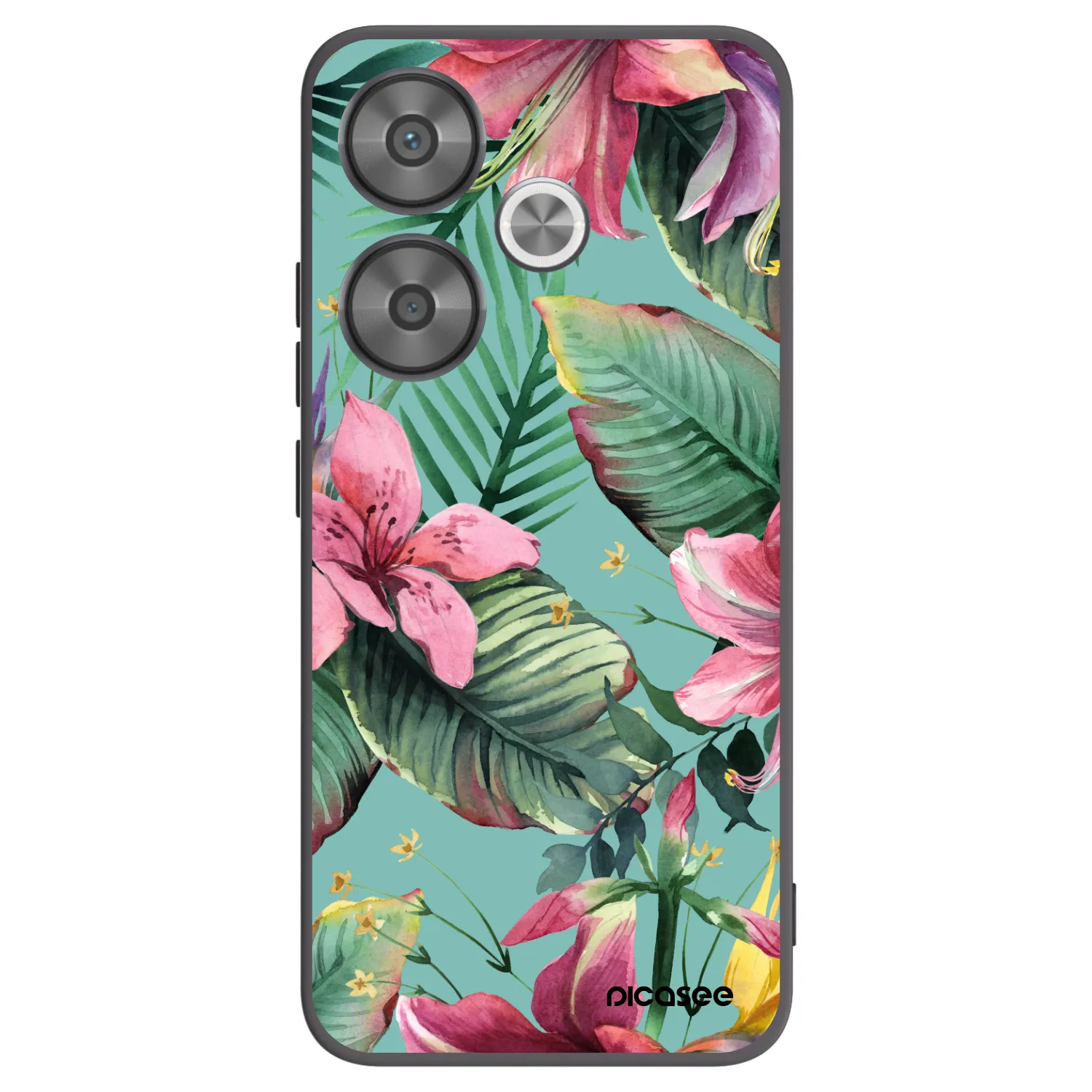 Picasee husă neagră din silicon pentru Xiaomi Poco F6 - Hawaii