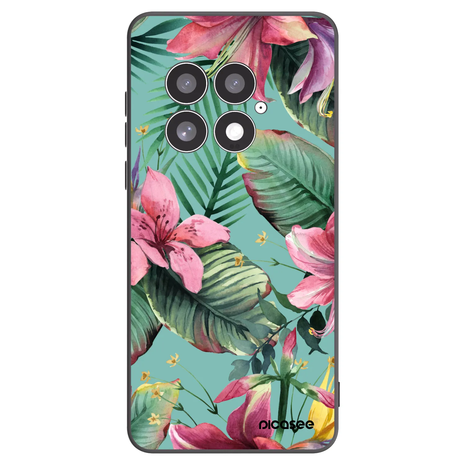 Picasee husă neagră din silicon pentru OnePlus 13 5G - Hawaii