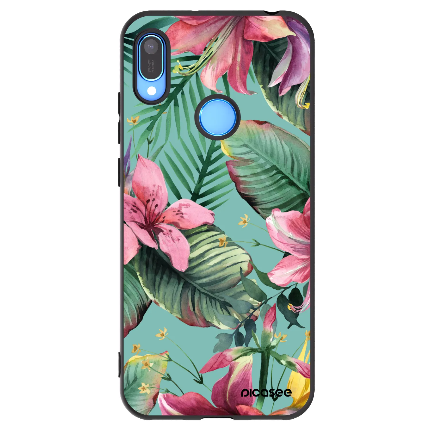 Picasee husă neagră din silicon pentru Huawei Y6 2019 - Hawaii