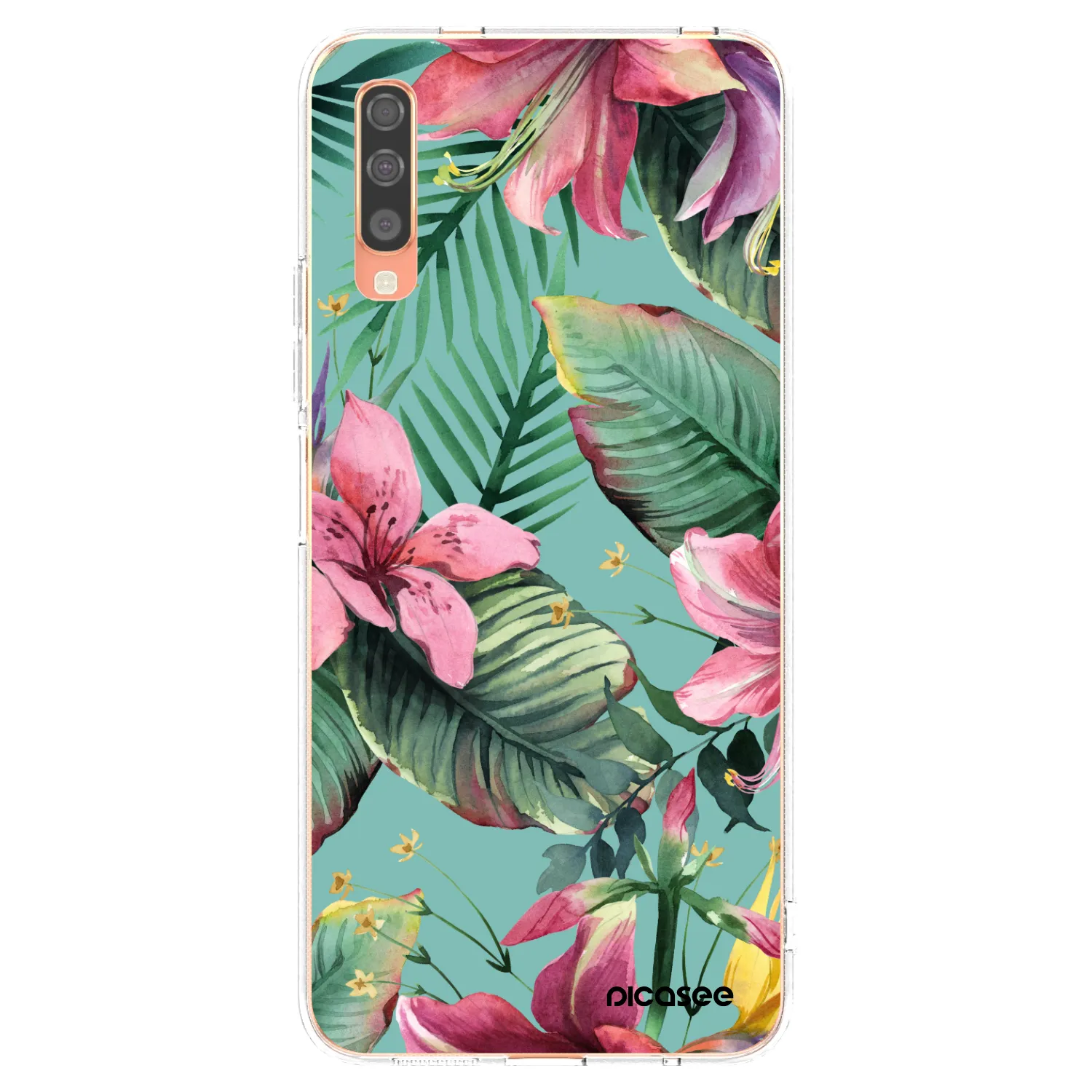 Picasee husă transparentă din silicon pentru Samsung Galaxy A70 A705F - Hawaii