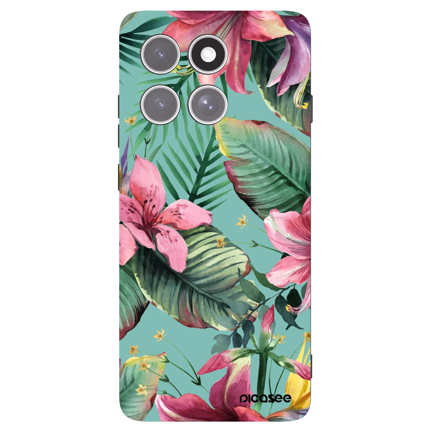 Picasee husă neagră din silicon pentru Motorola Edge 60 Pro - Hawaii