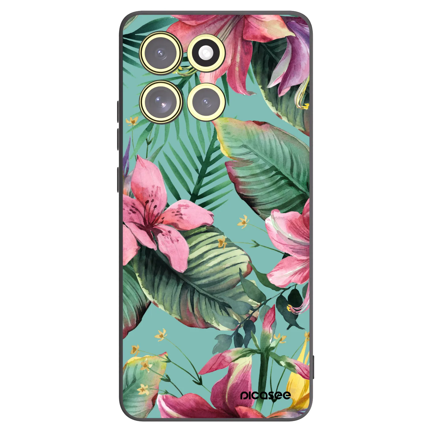 Picasee husă neagră din silicon pentru Motorola Moto G86 5G - Hawaii