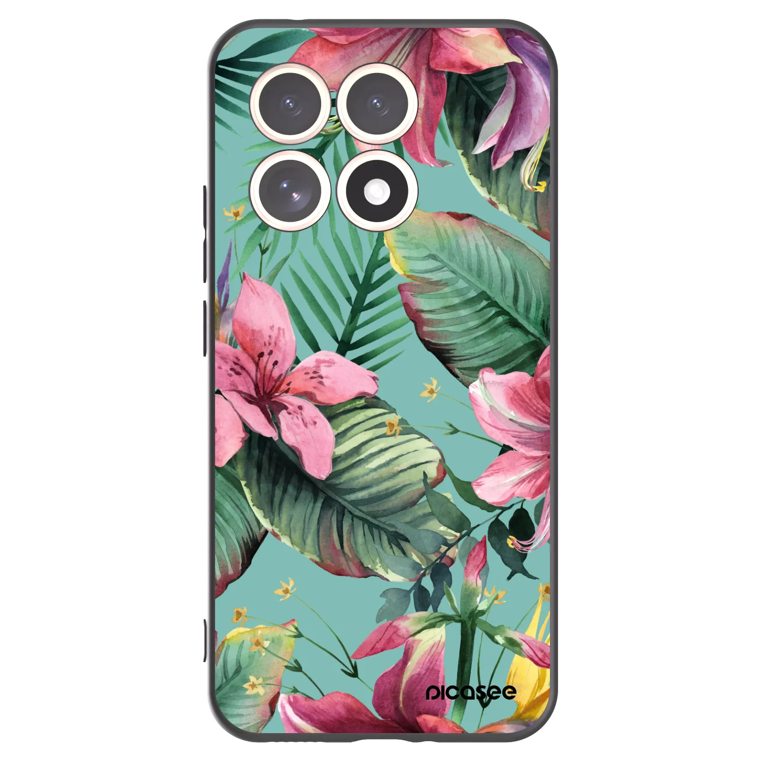 Picasee husă neagră din silicon pentru Xiaomi 15T - Hawaii