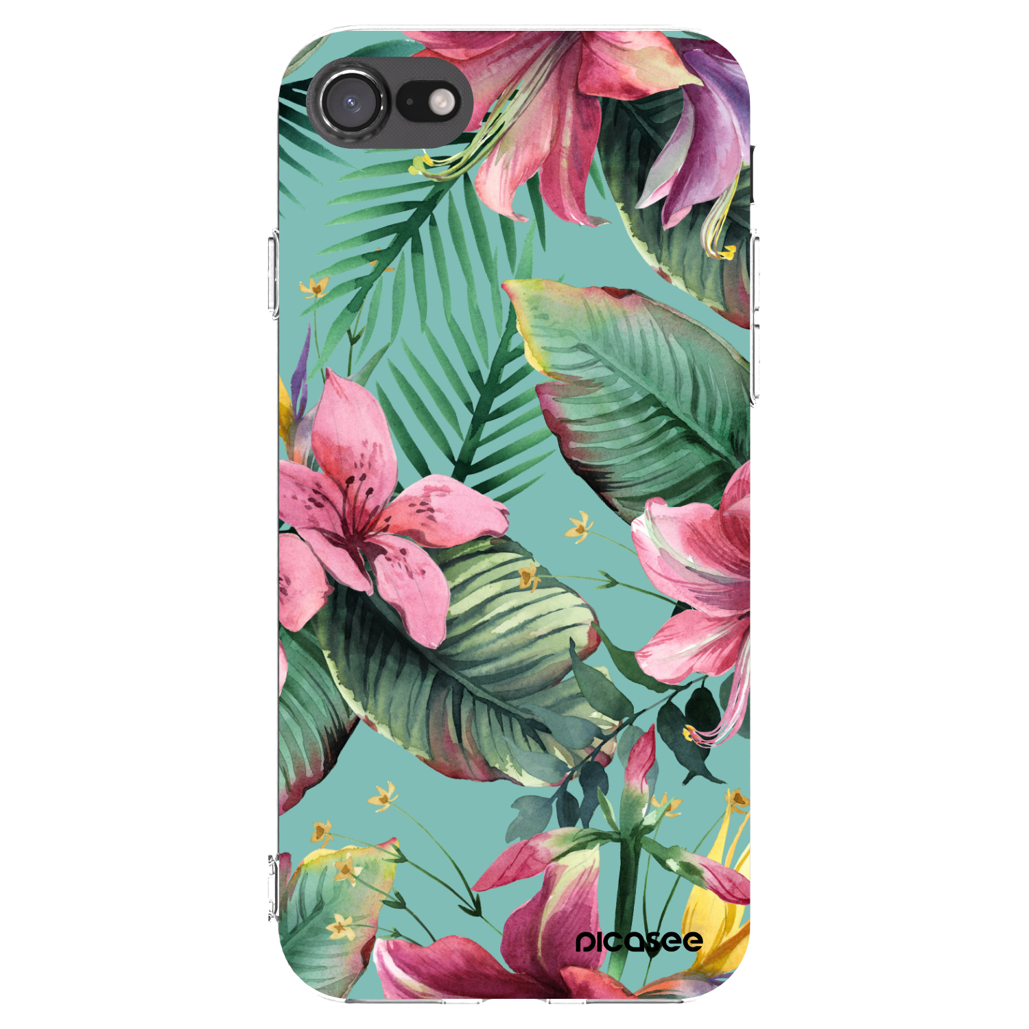 Picasee husă transparentă din silicon pentru Apple iPhone 8 - Hawaii