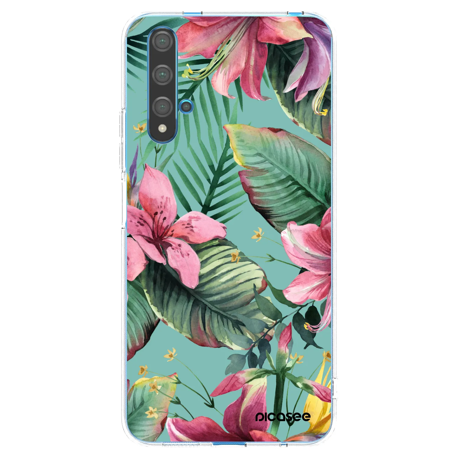 Picasee husă transparentă din silicon pentru Huawei Nova 5T - Hawaii