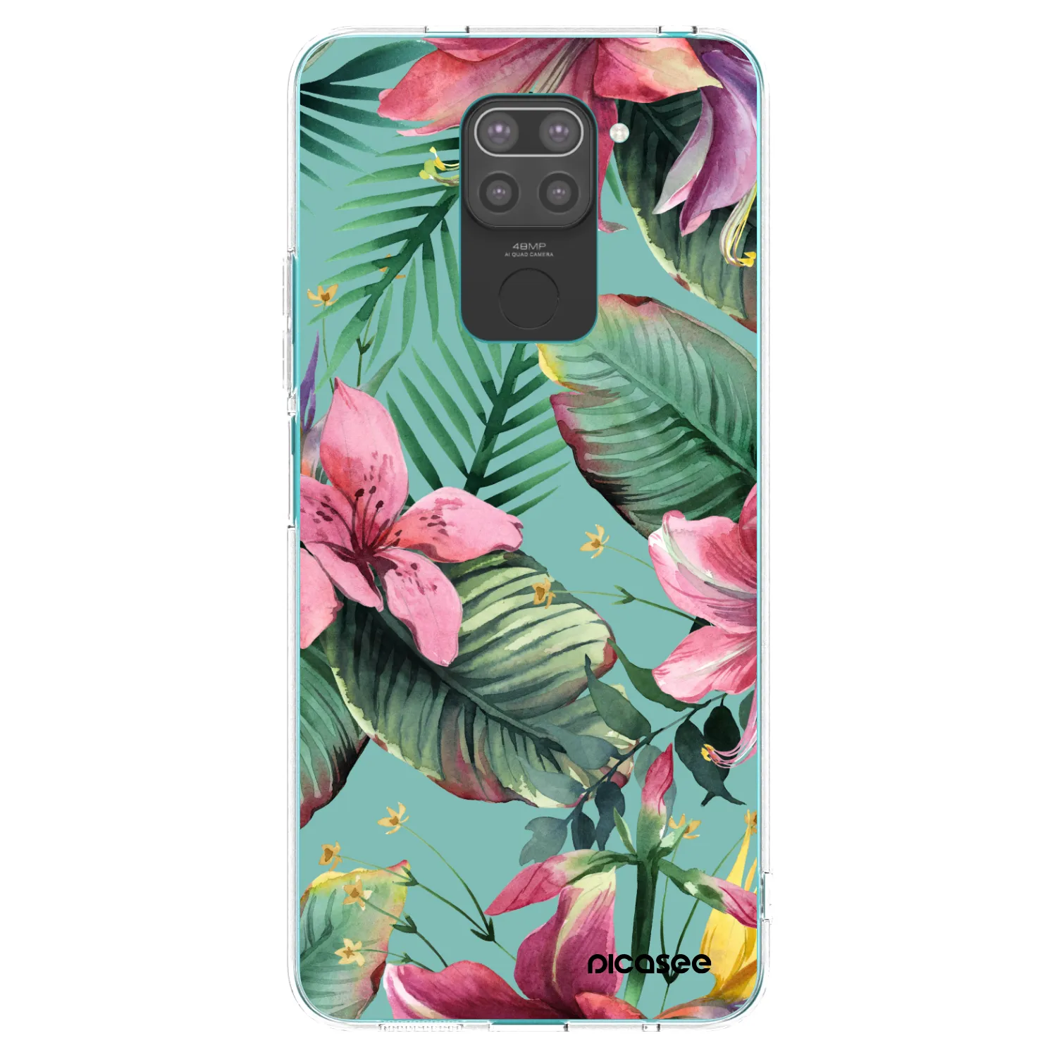 Picasee husă neagră din silicon pentru Xiaomi Redmi Note 9 - Hawaii