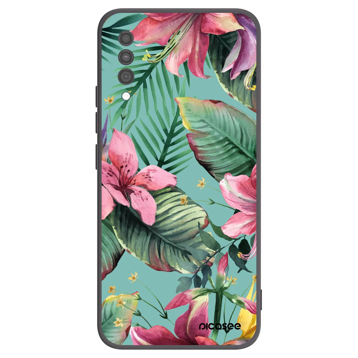 Picasee husă neagră din silicon pentru Samsung Galaxy A30s A307F - Hawaii