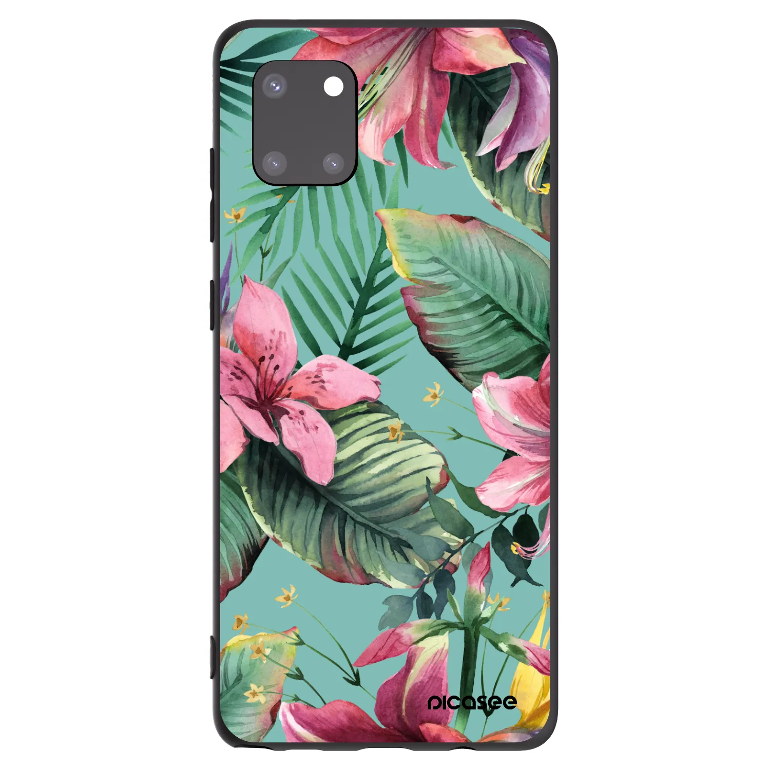 Picasee husă neagră din silicon pentru Samsung Galaxy Note 10 Lite N770F - Hawaii