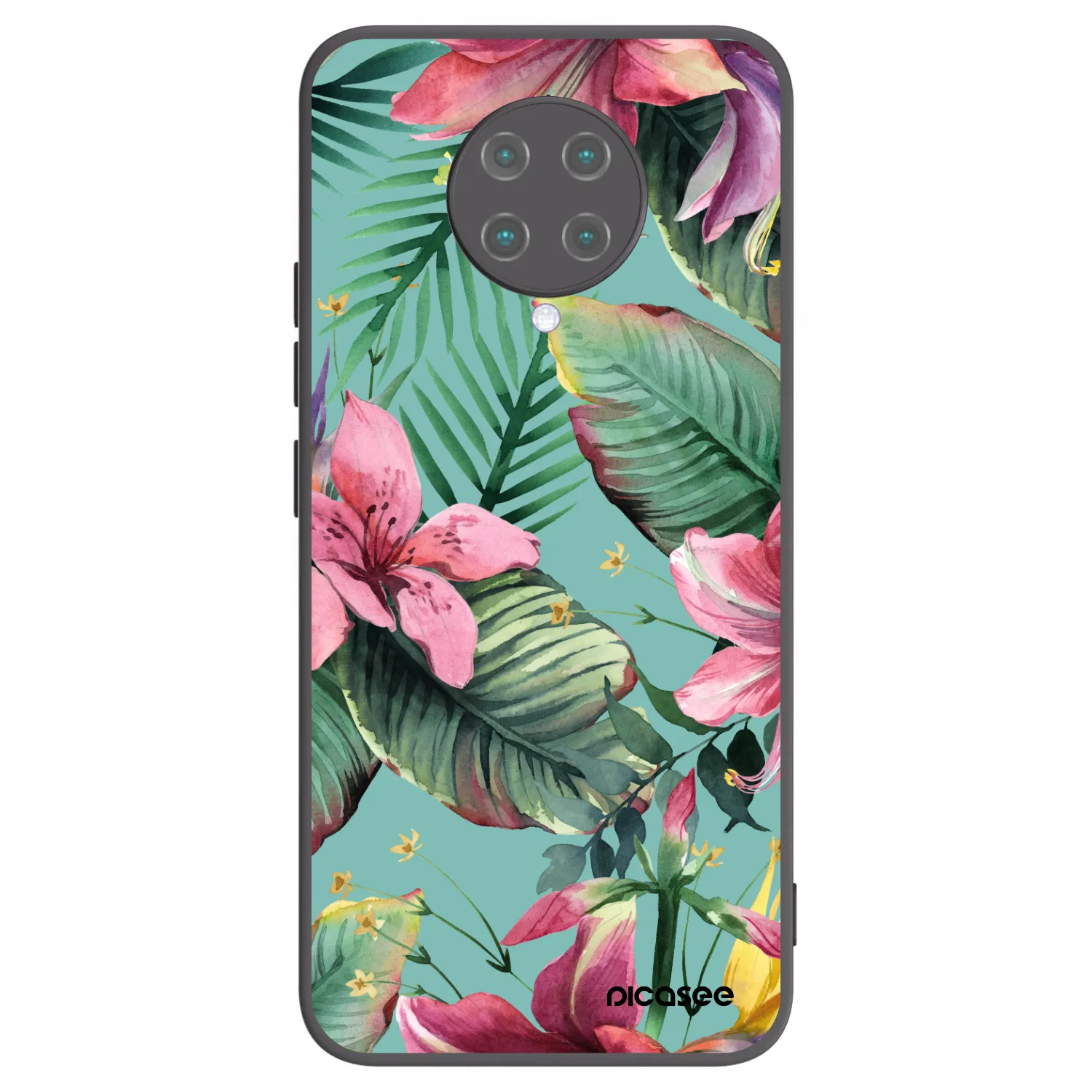 Picasee husă neagră din silicon pentru Xiaomi Poco F2 Pro - Hawaii
