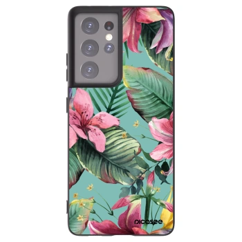 Picasee husă neagră din silicon pentru Samsung Galaxy S21 Ultra 5G G998B - Hawaii