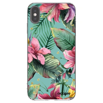 Picasee husă transparentă din silicon pentru Apple iPhone XS Max - Hawaii