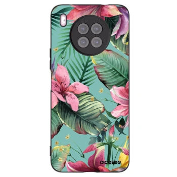 Picasee husă neagră din silicon pentru Huawei Nova 8i - Hawaii