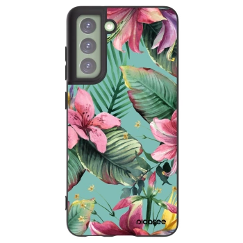 Picasee husă neagră din silicon pentru Samsung Galaxy S21 FE 5G - Hawaii