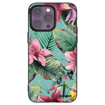 Picasee husă neagră din silicon pentru Apple iPhone 14 Pro Max - Hawaii