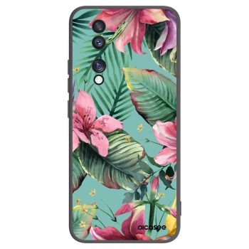 Picasee husă neagră din silicon pentru Honor 70 - Hawaii