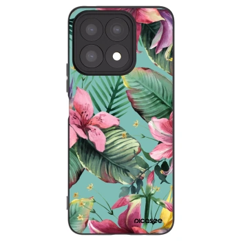 Picasee husă neagră din silicon pentru Honor X8a - Hawaii