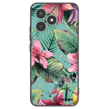 Picasee husă neagră din silicon pentru Realme C53 - Hawaii
