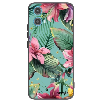 Picasee husă neagră din silicon pentru Motorola Moto G34 5G - Hawaii