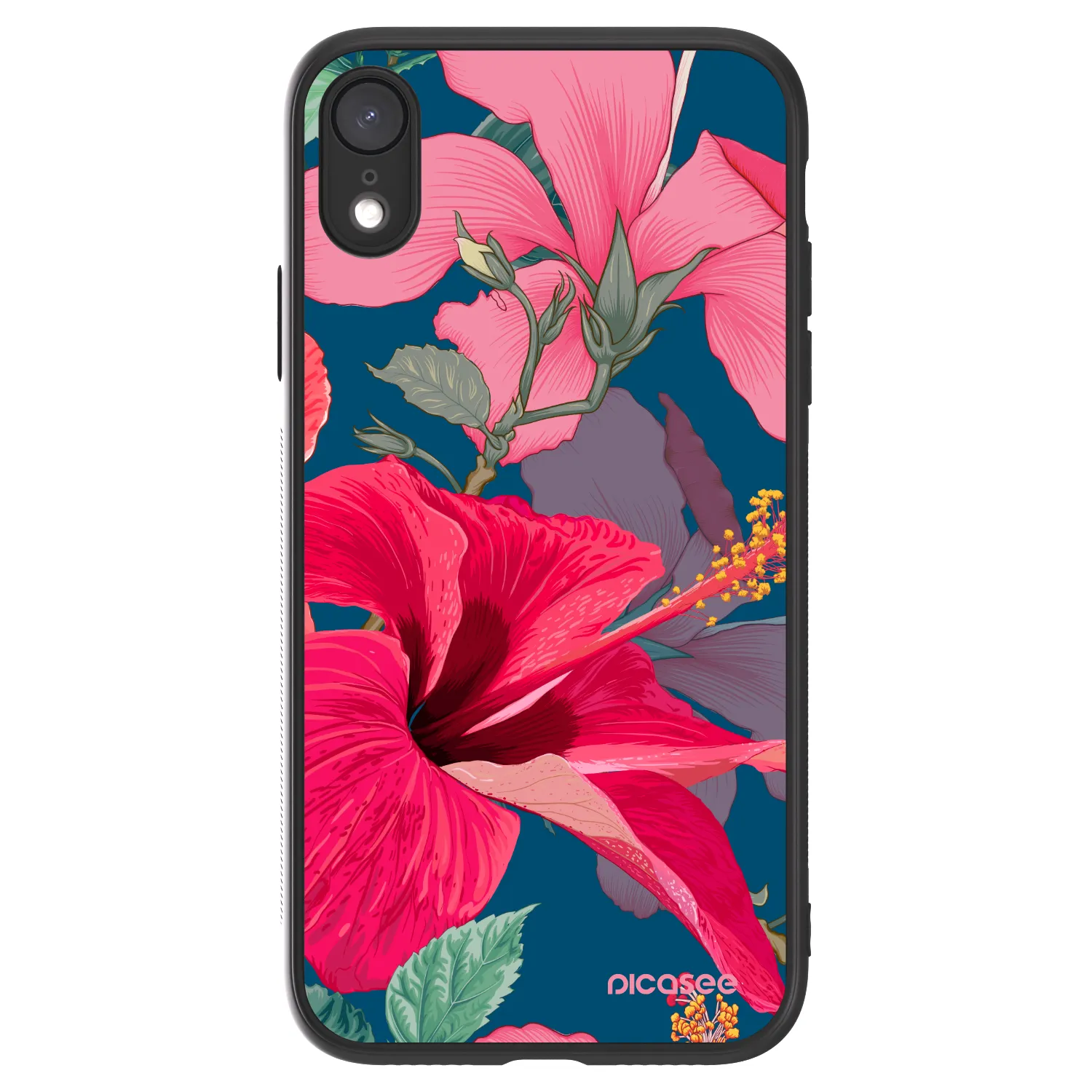 Picasee ULTIMATE CASE pentru Apple iPhone XR - Hibiscus