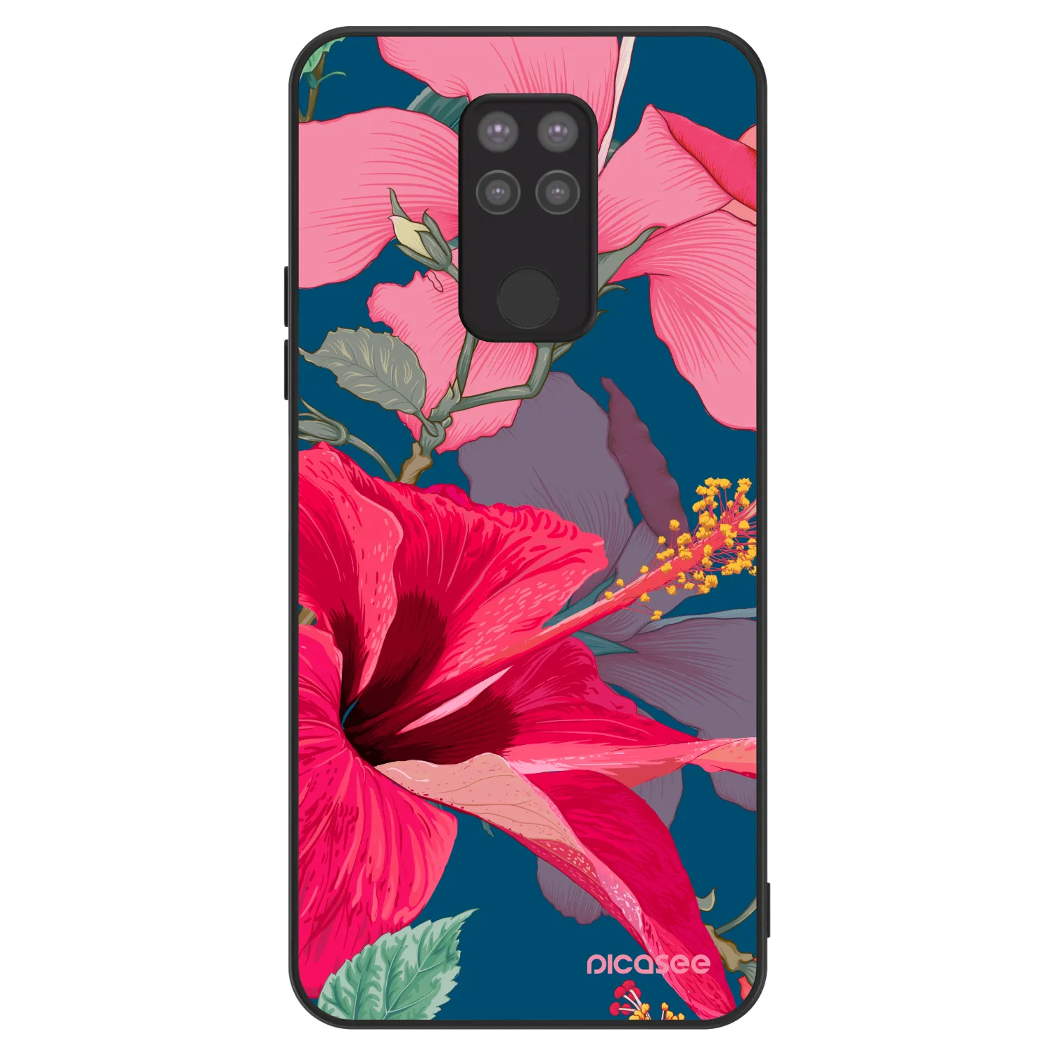 Picasee ULTIMATE CASE pentru Xiaomi Redmi Note 9 - Hibiscus