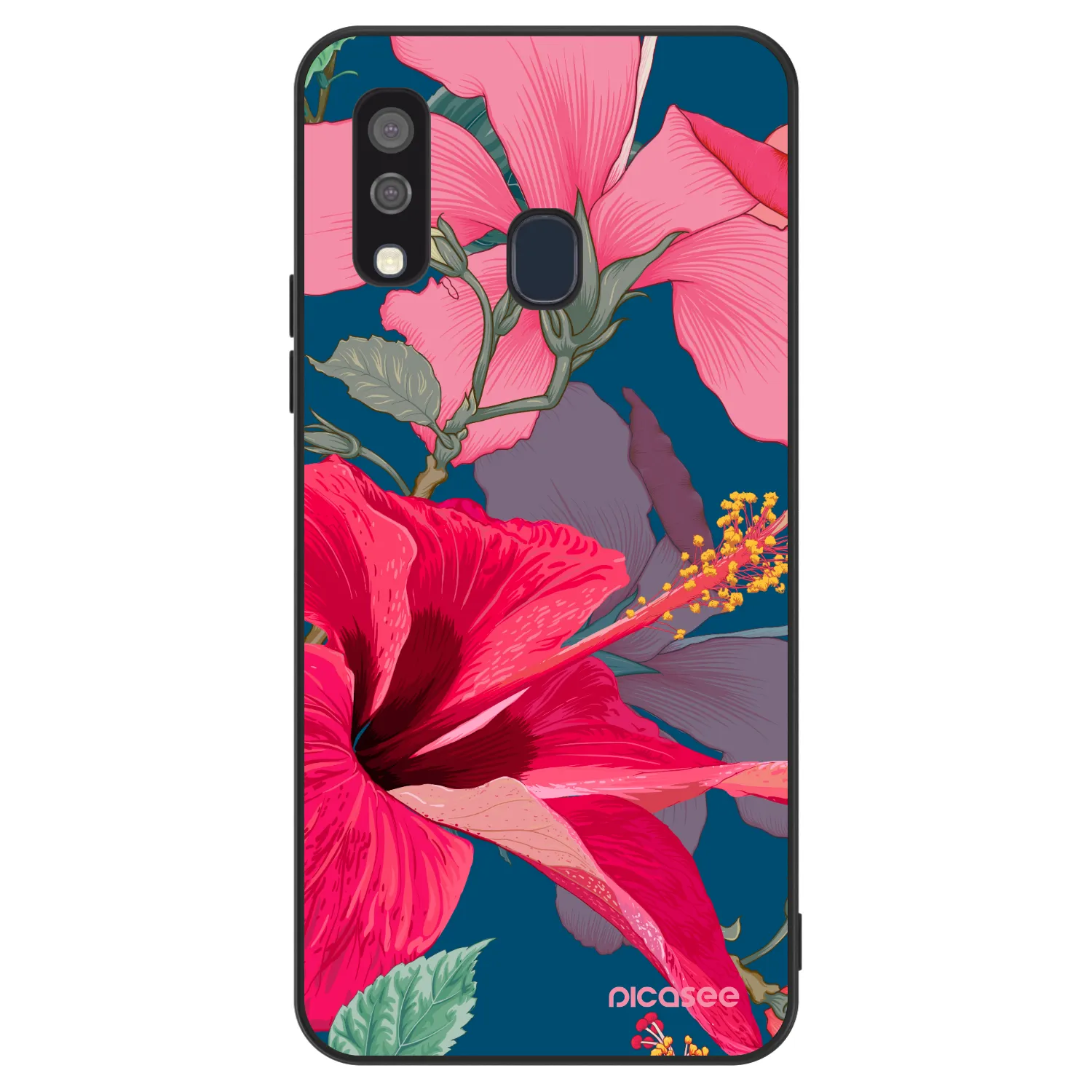 Picasee ULTIMATE CASE pentru Samsung Galaxy A40 A405F - Hibiscus
