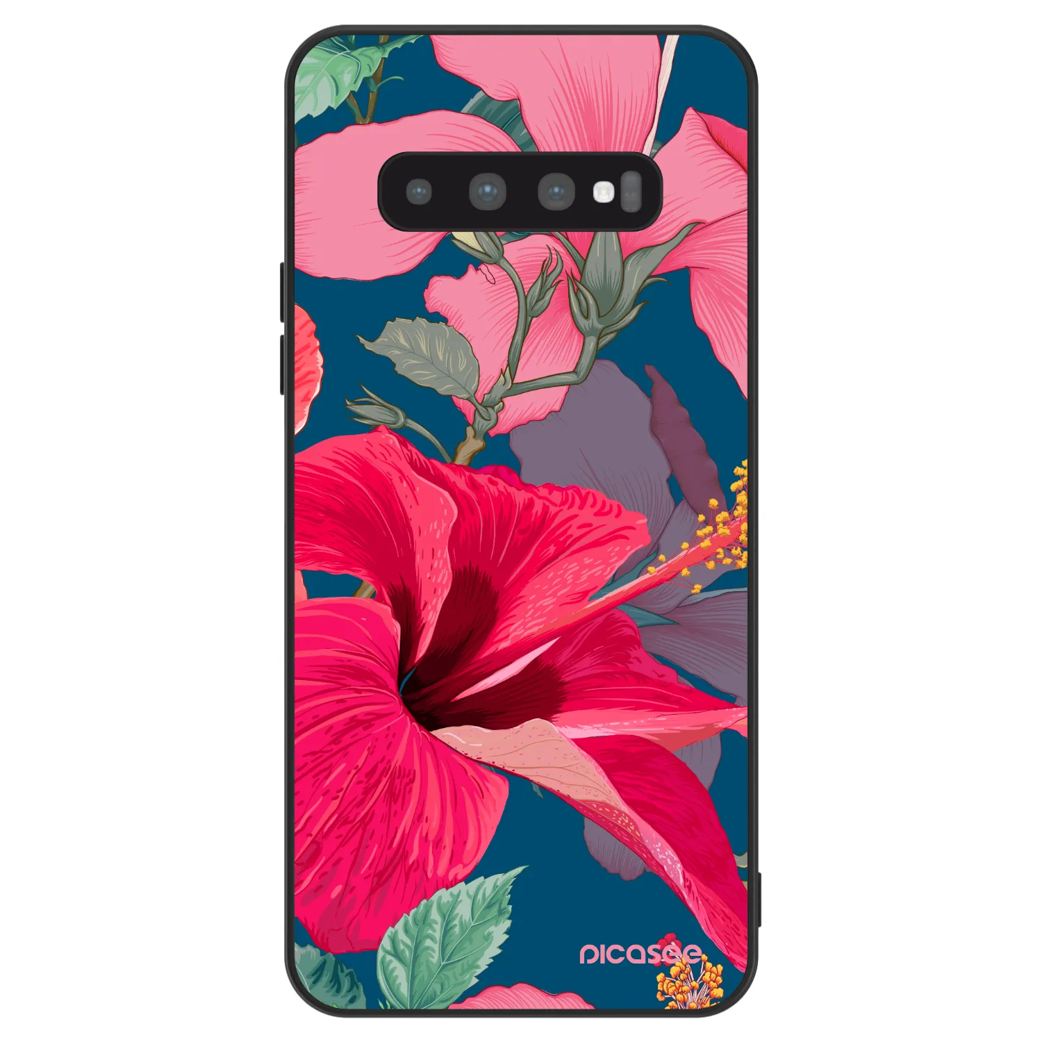 Picasee ULTIMATE CASE pentru Samsung Galaxy S10 G973 - Hibiscus