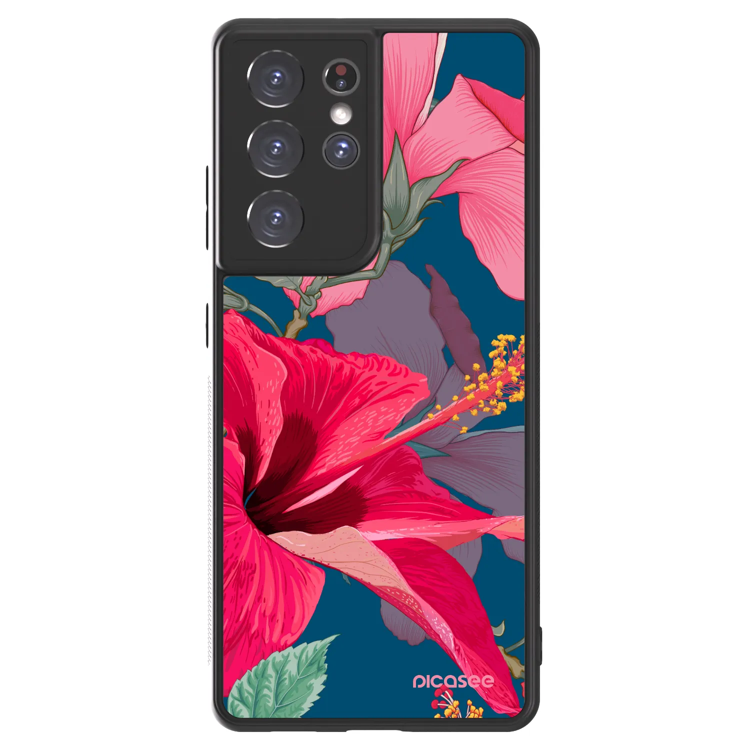 Picasee ULTIMATE CASE pentru Samsung Galaxy S21 Ultra 5G G998B - Hibiscus