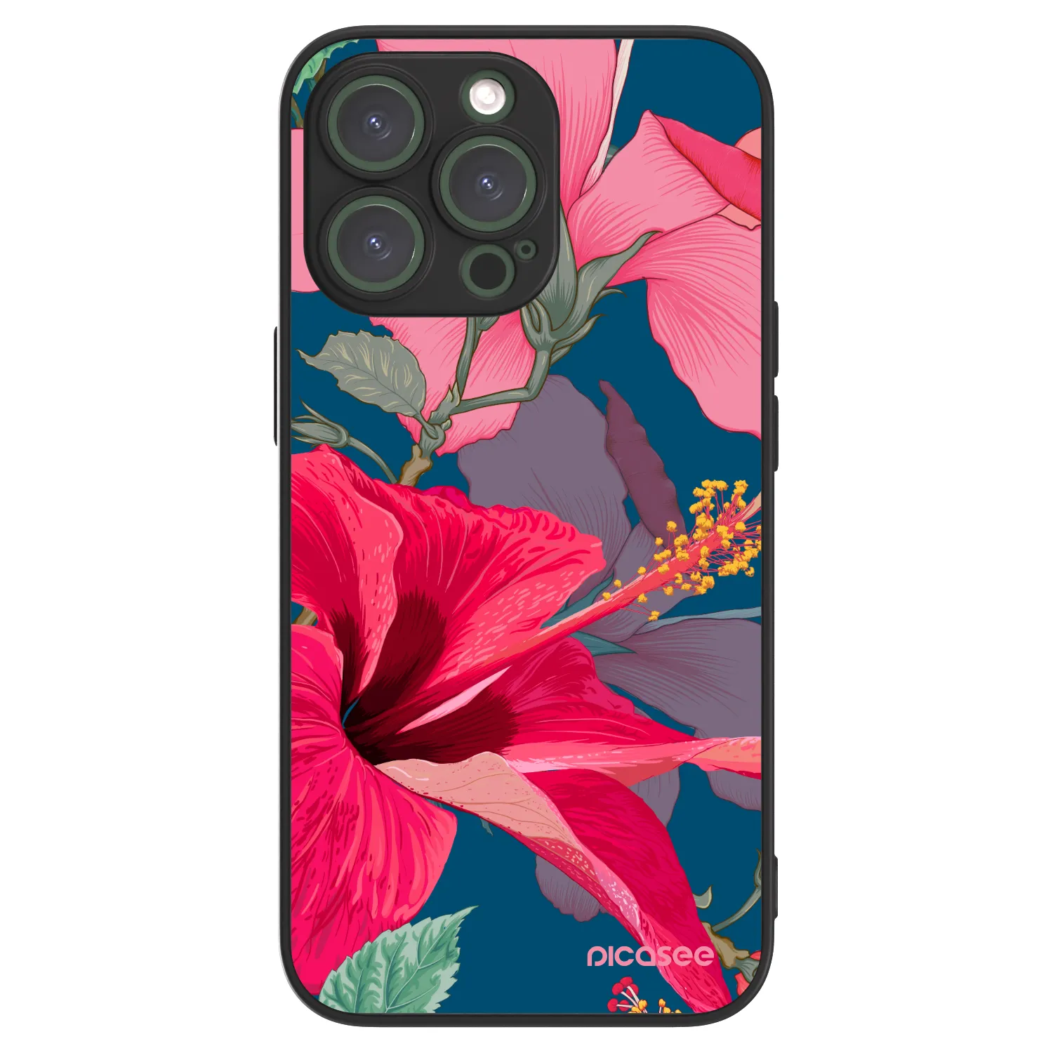 Picasee ULTIMATE CASE pentru Apple iPhone 13 Pro - Hibiscus