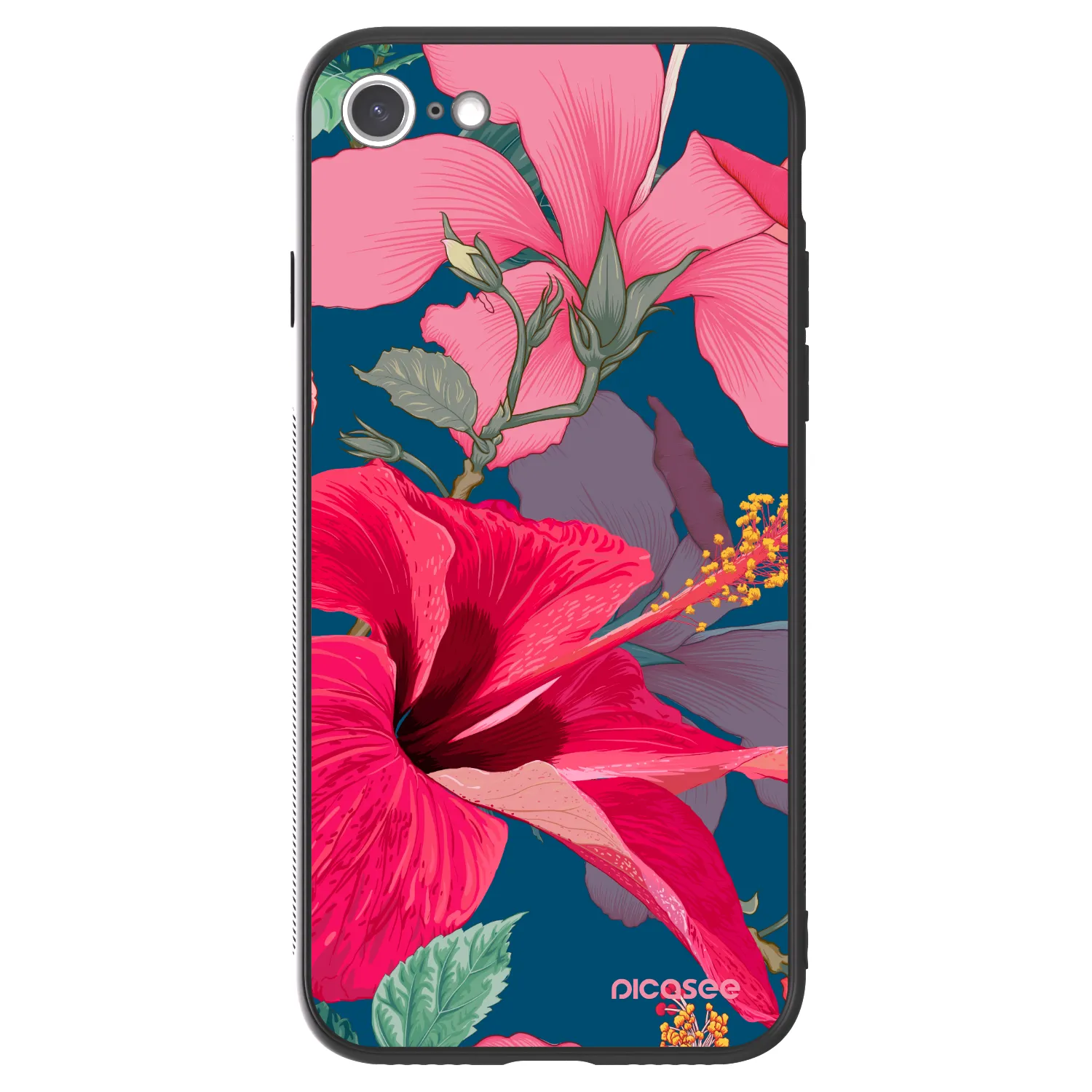 Picasee ULTIMATE CASE pentru Apple iPhone 8 - Hibiscus