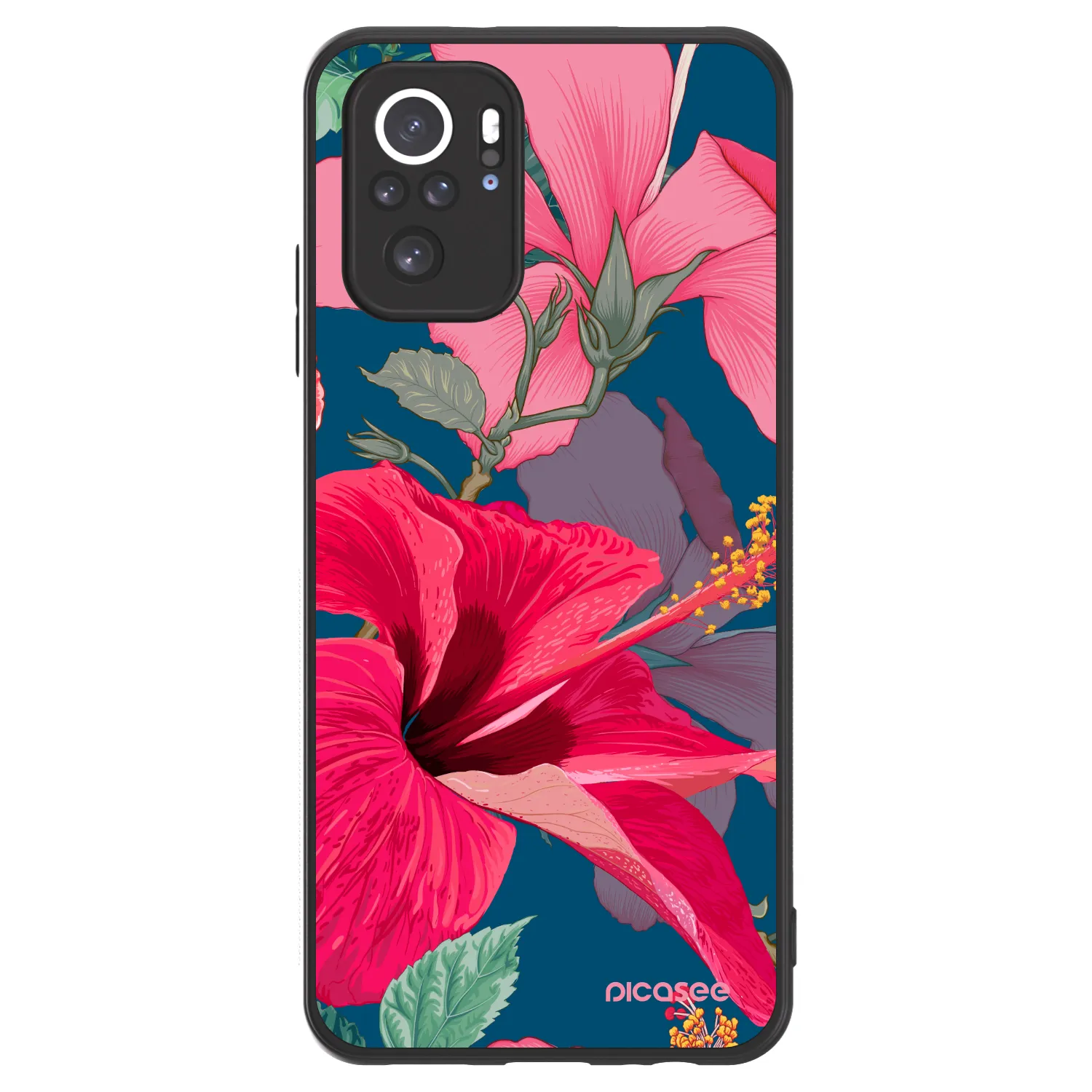 Picasee ULTIMATE CASE pentru Xiaomi Redmi Note 10S - Hibiscus