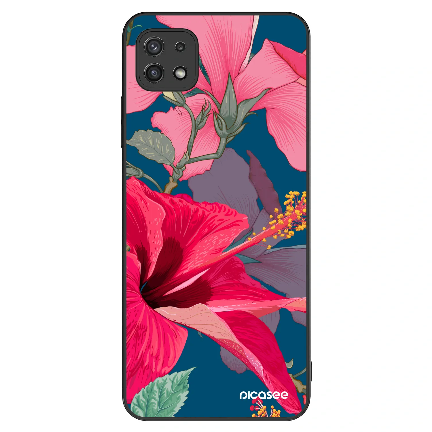 Picasee ULTIMATE CASE pentru Samsung Galaxy A22 A226B 5G - Hibiscus