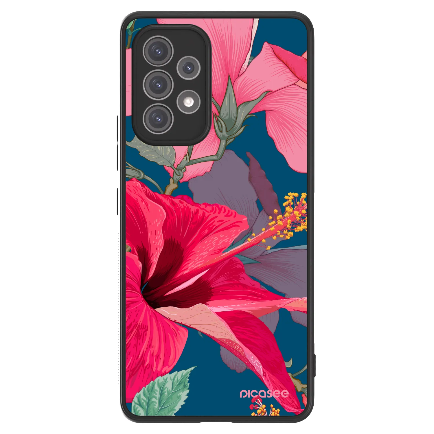 Picasee ULTIMATE CASE pentru Samsung Galaxy A52s 5G A528B - Hibiscus