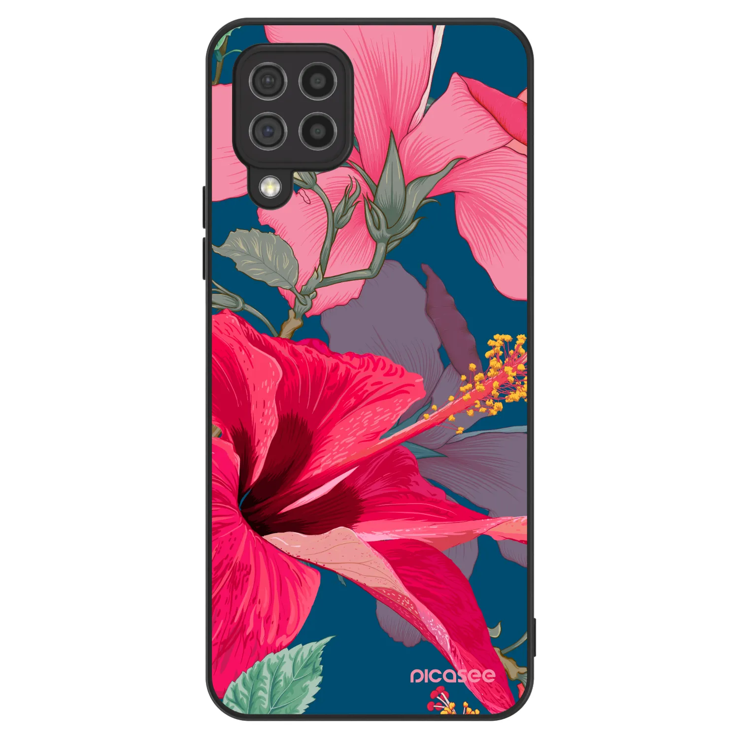 Picasee ULTIMATE CASE pentru Samsung Galaxy A22 A225F 4G - Hibiscus
