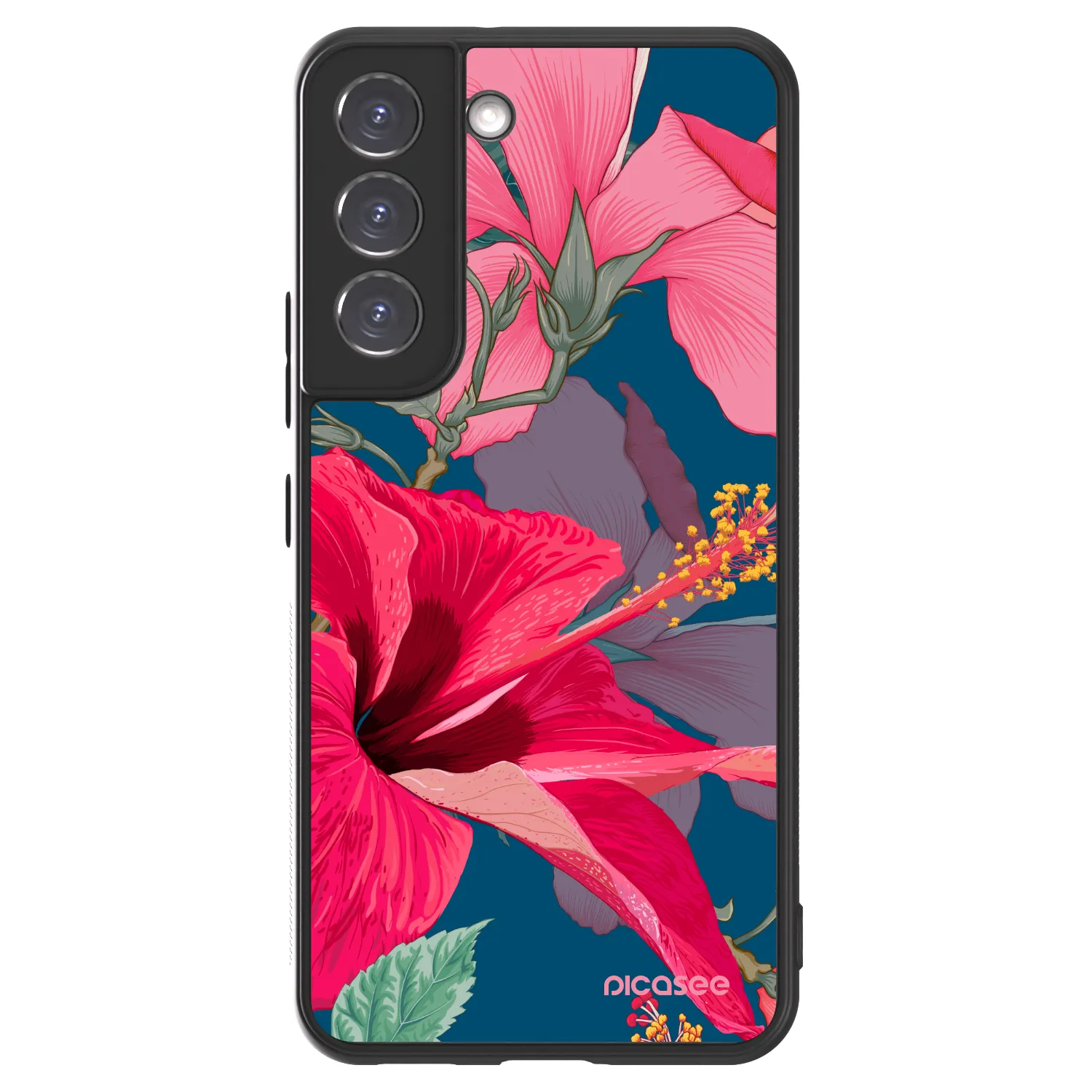 Picasee ULTIMATE CASE pentru Samsung Galaxy S22 5G - Hibiscus