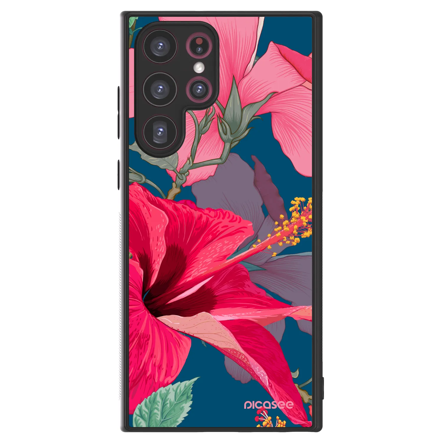 Picasee ULTIMATE CASE pentru Samsung Galaxy S22 Ultra 5G - Hibiscus