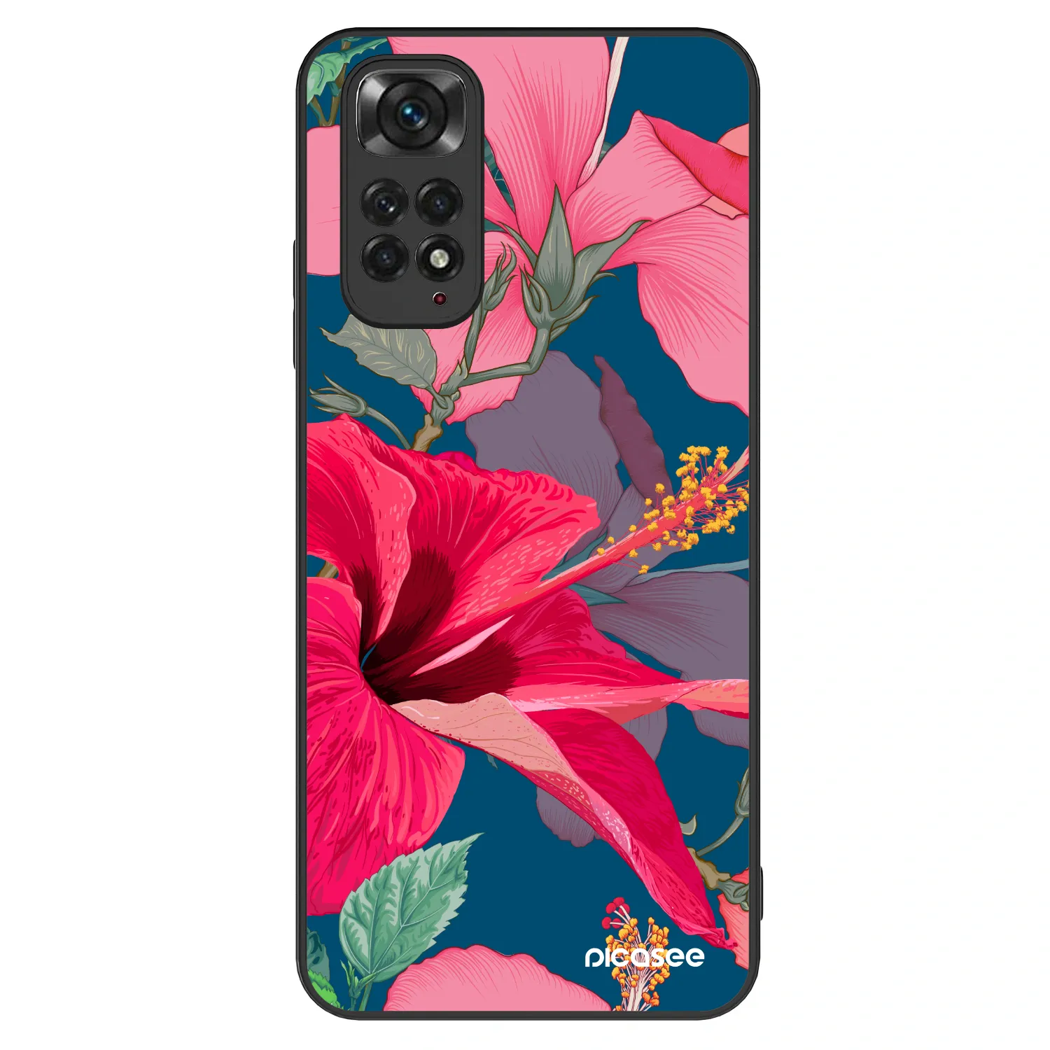 Picasee ULTIMATE CASE pentru Xiaomi Redmi Note 11S 4G - Hibiscus