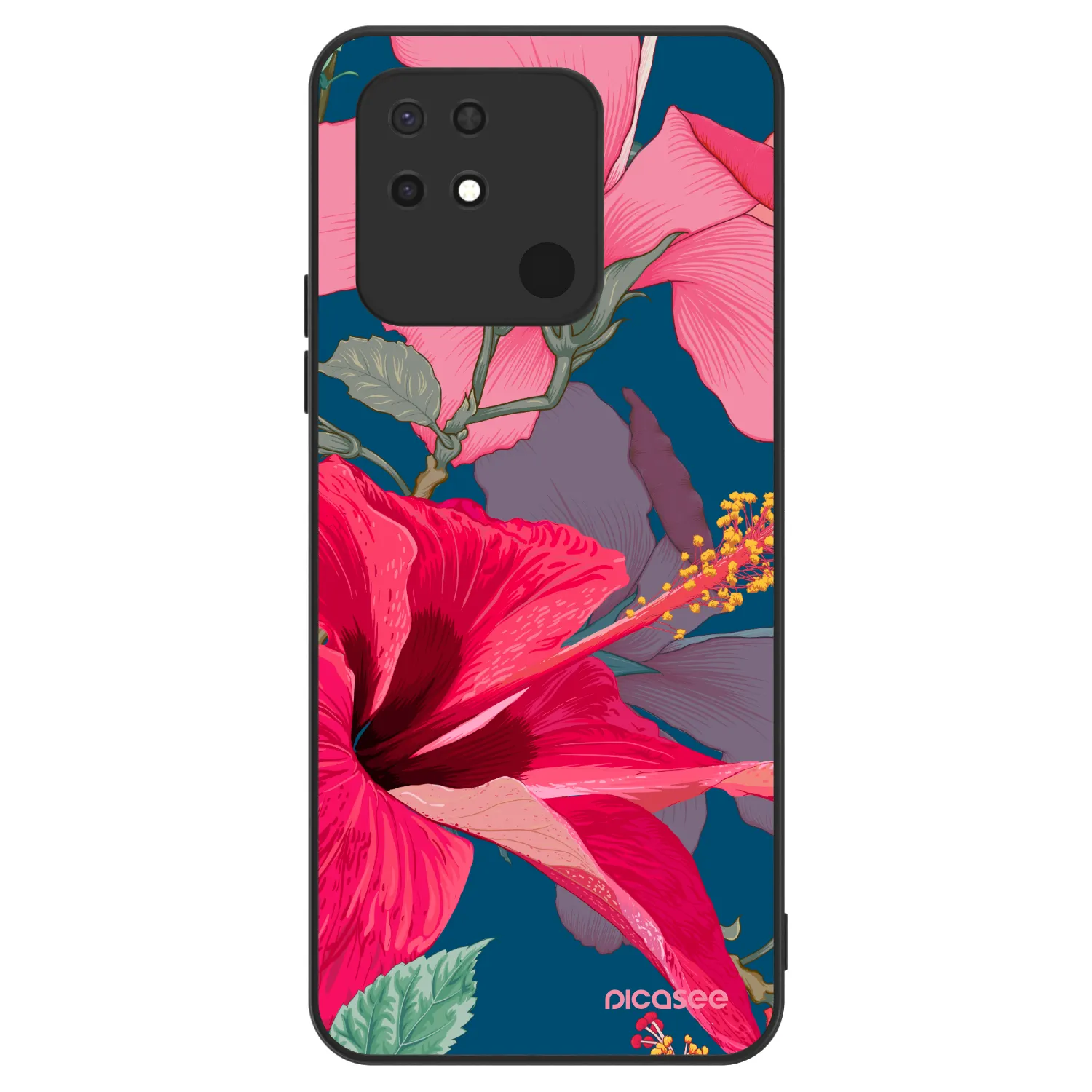 Picasee ULTIMATE CASE pentru Xiaomi Redmi 10C - Hibiscus