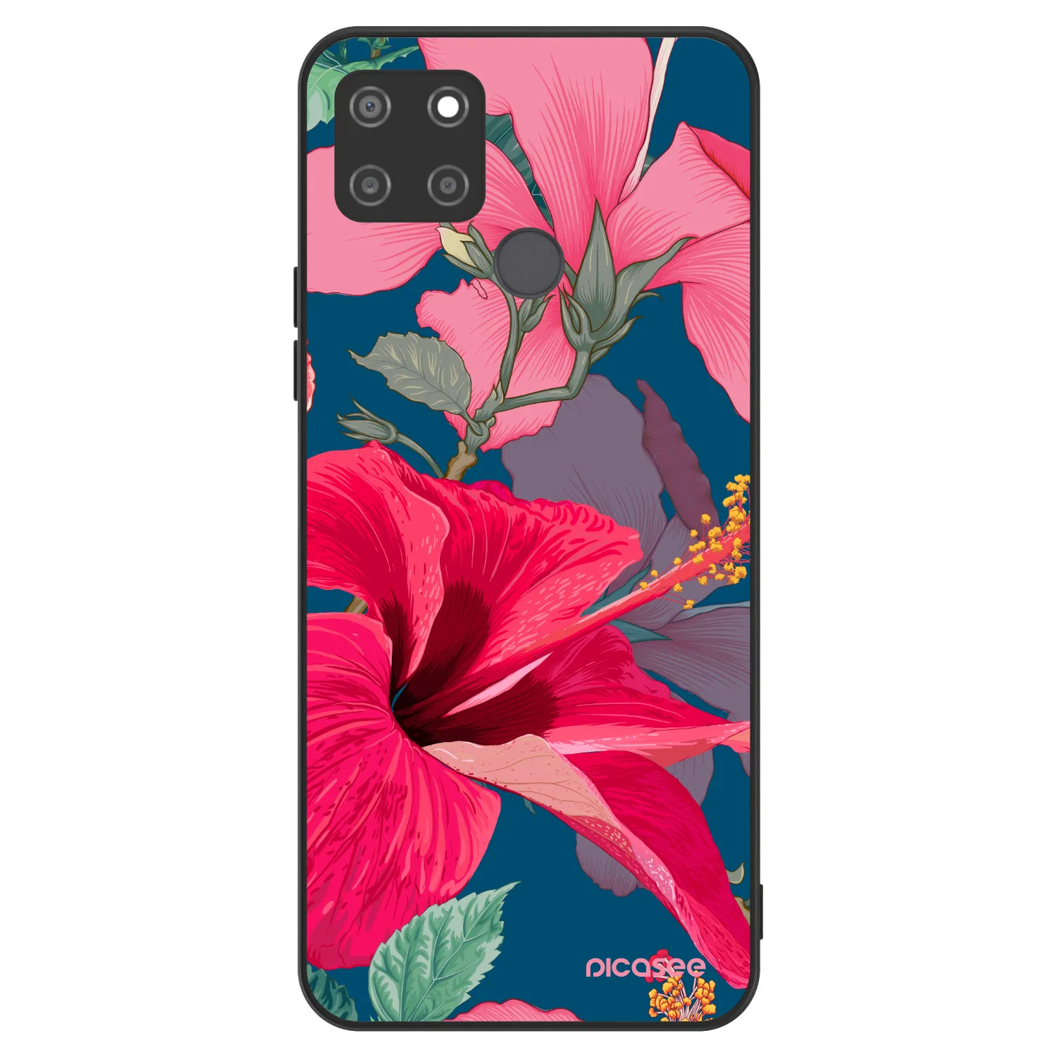 Picasee ULTIMATE CASE pentru Realme C21Y - Hibiscus