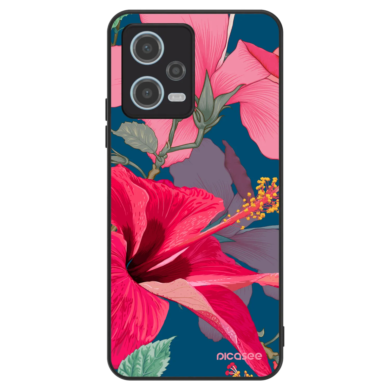 Picasee ULTIMATE CASE pentru Xiaomi Redmi Note 12 5G - Hibiscus