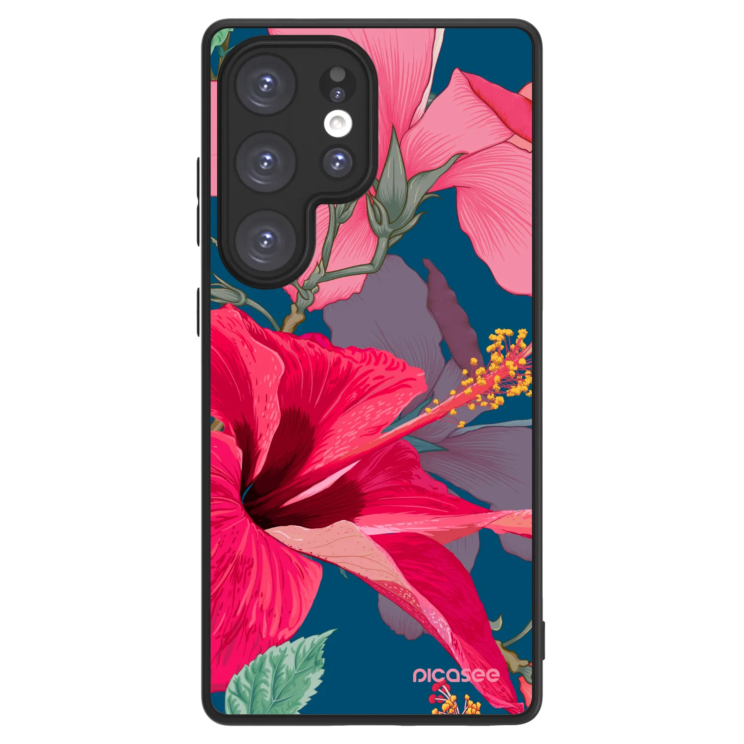 Picasee ULTIMATE CASE PowerShare pentru Samsung Galaxy S25 Ultra 5G - Hibiscus
