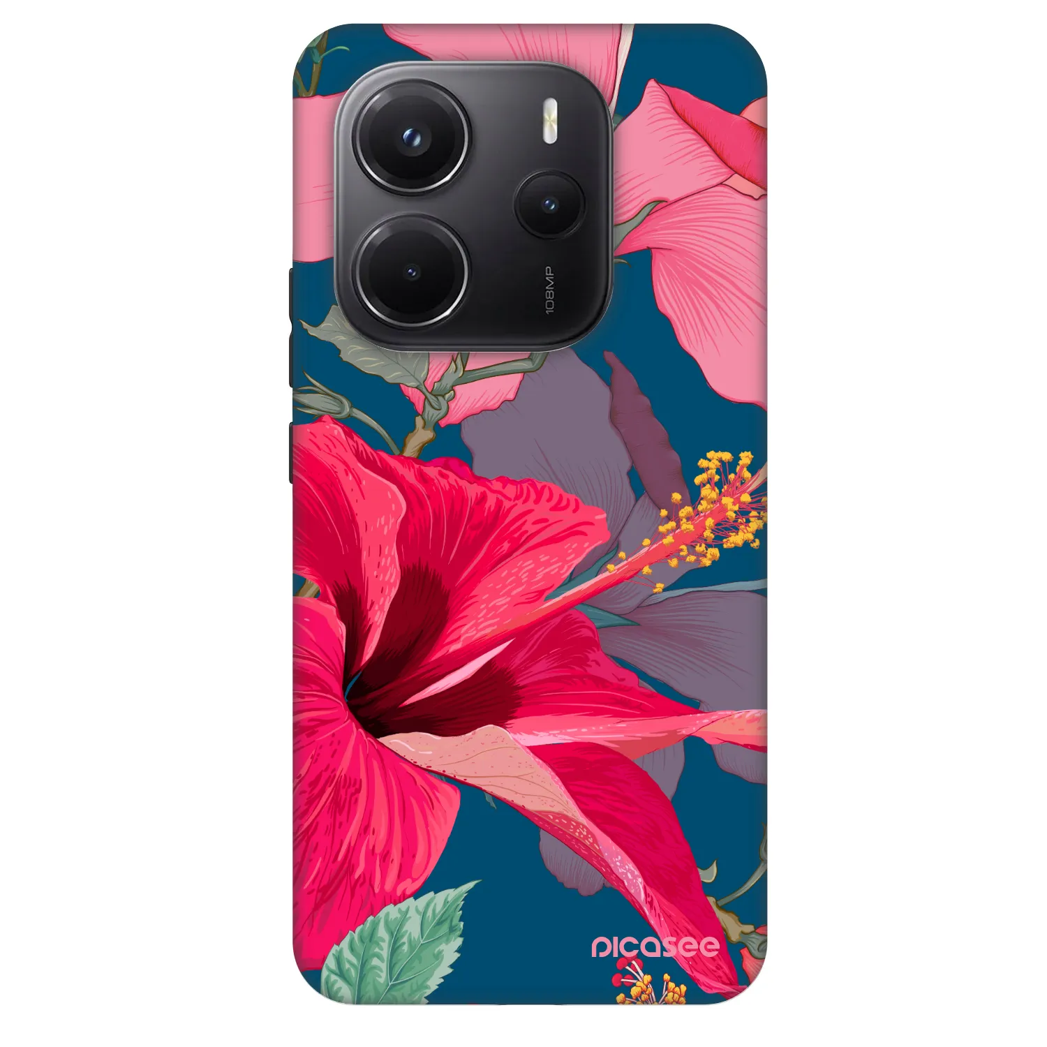 Picasee Fashion Case pentru Xiaomi Redmi Note 14 5G - Hibiscus