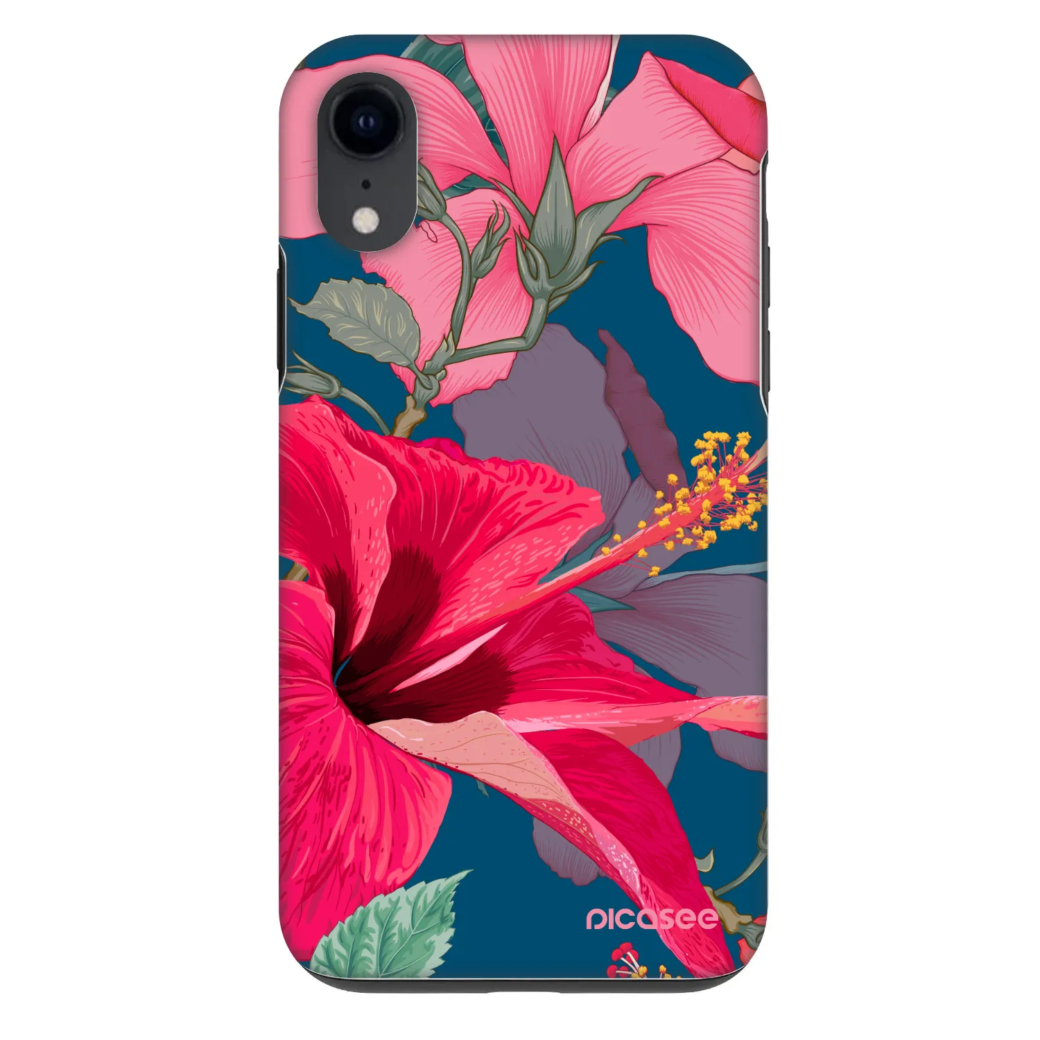 Picasee Fashion Case pentru Apple iPhone XR - Hibiscus
