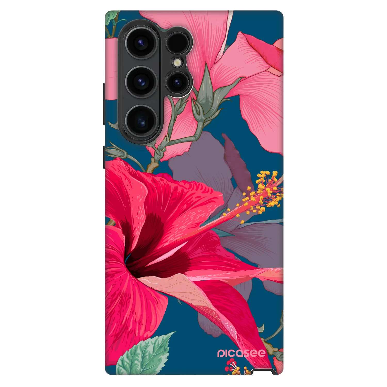 Picasee Fashion Case pentru Samsung Galaxy S23 Ultra 5G - Hibiscus
