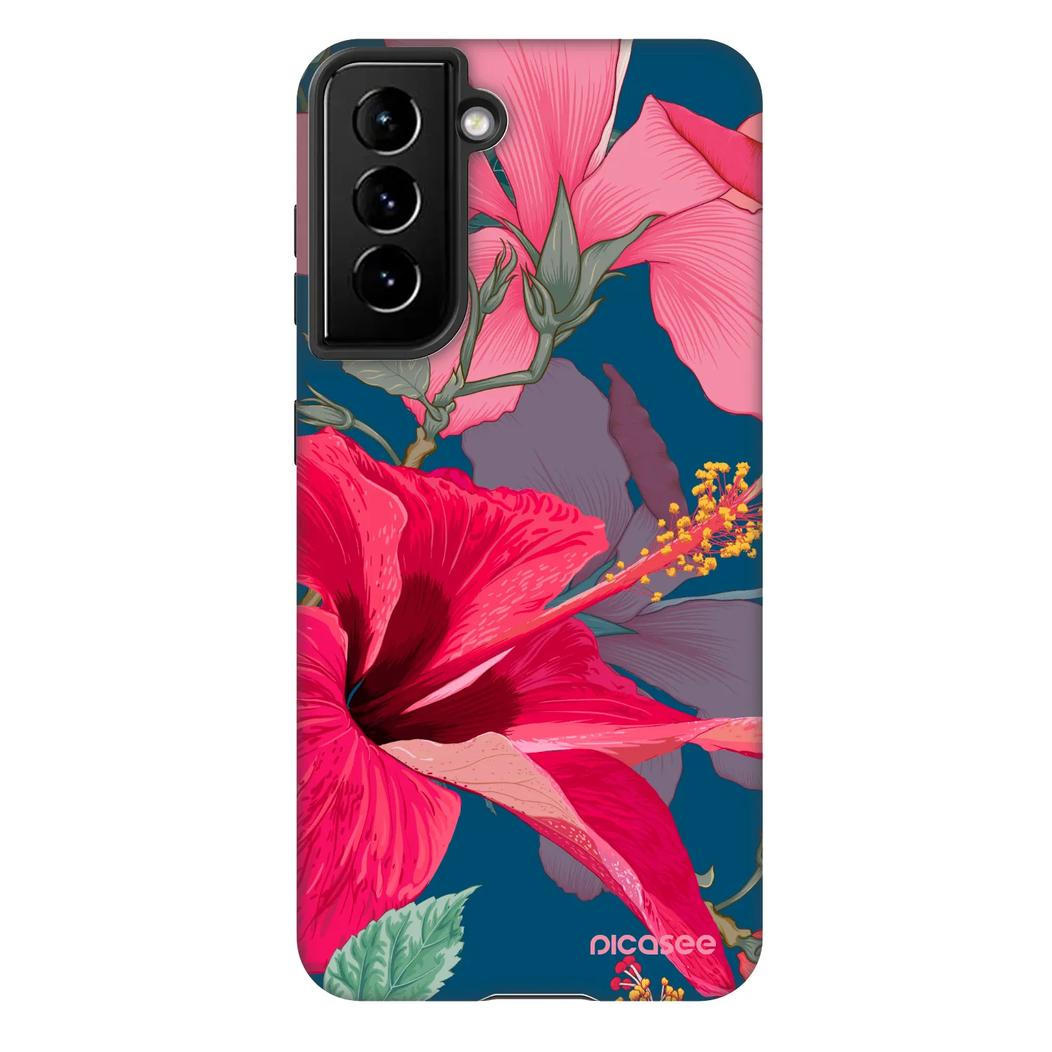 Picasee Fashion Case pentru Samsung Galaxy S21 5G G991B - Hibiscus