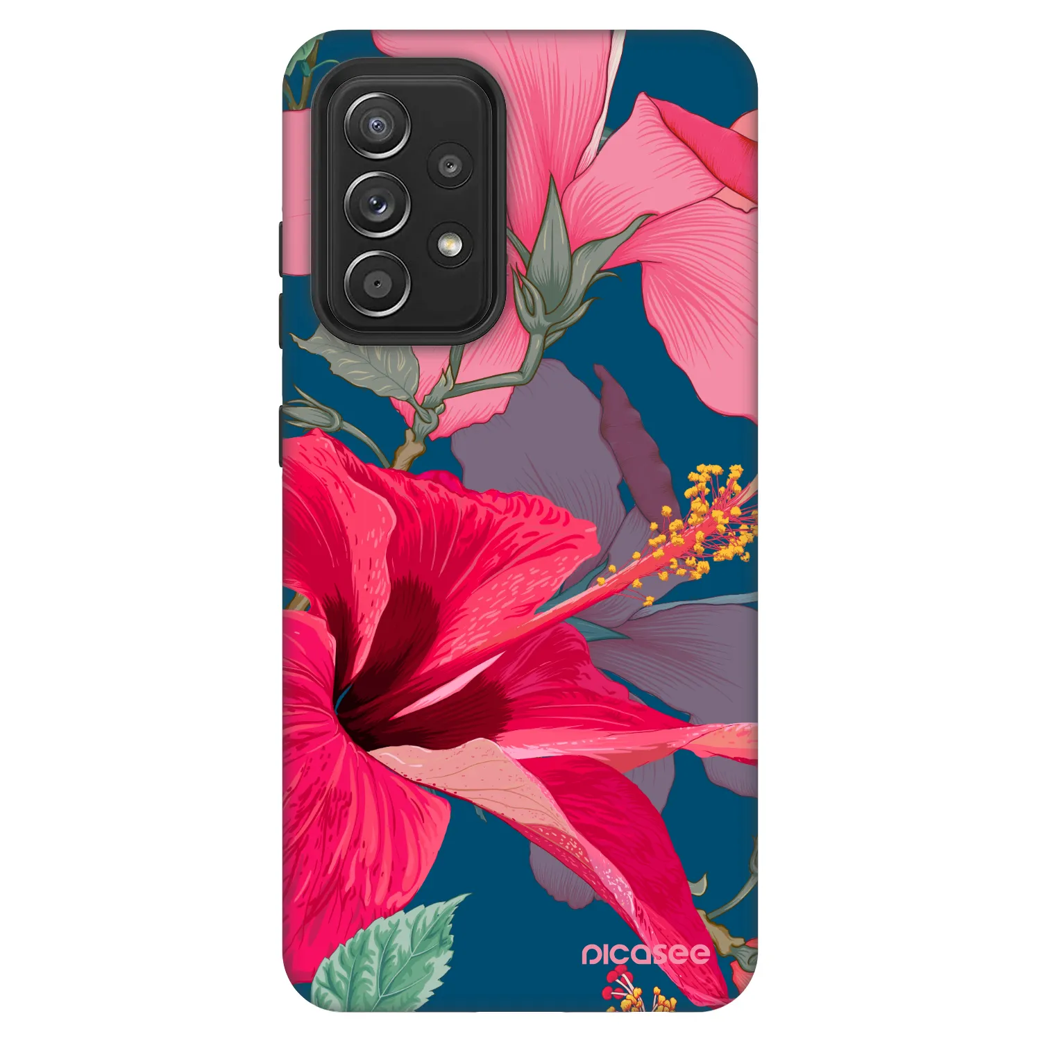Picasee Fashion Case pentru Samsung Galaxy A52 5G A525F - Hibiscus