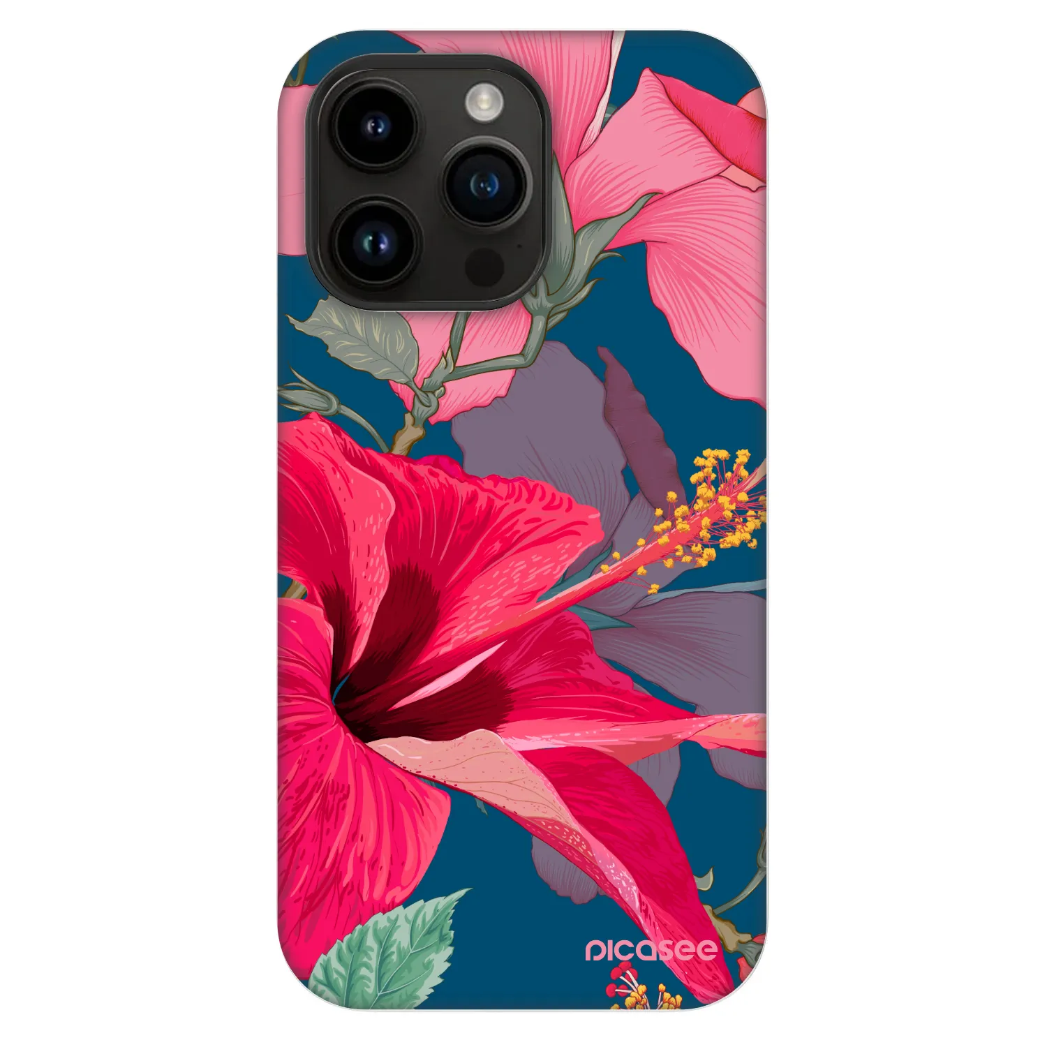 Picasee Fashion Case MagSafe pentru Apple iPhone 14 Pro Max - Hibiscus